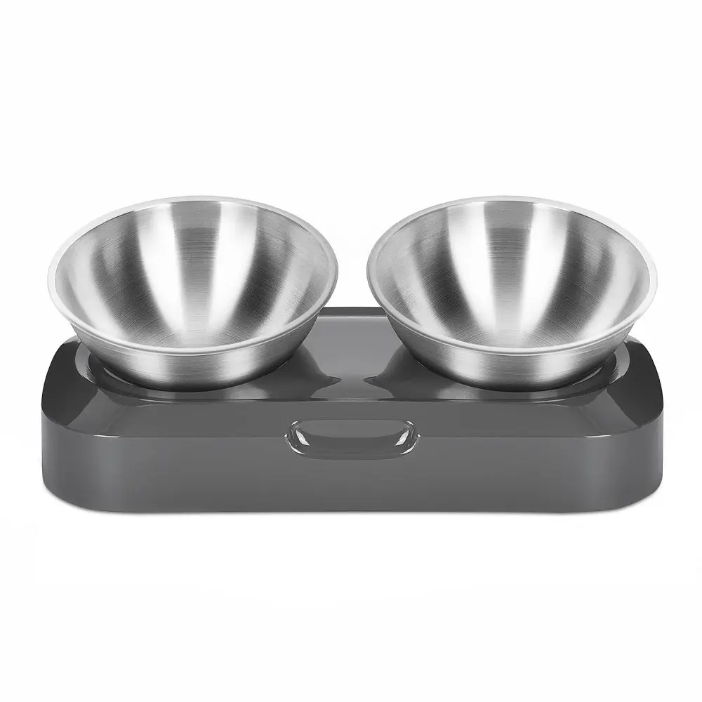 Stainless Steel Dog Bowl For Dish Water elevated Double Dog Food Bowl