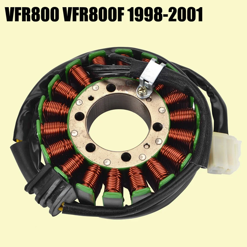 

for Honda VFR800 1998 - 2013 VFR800F VFR 800 VTEC Blsnche Interceptor ABS 31120-MBG-003 31120-MCW-D01 Generator Stator Coil