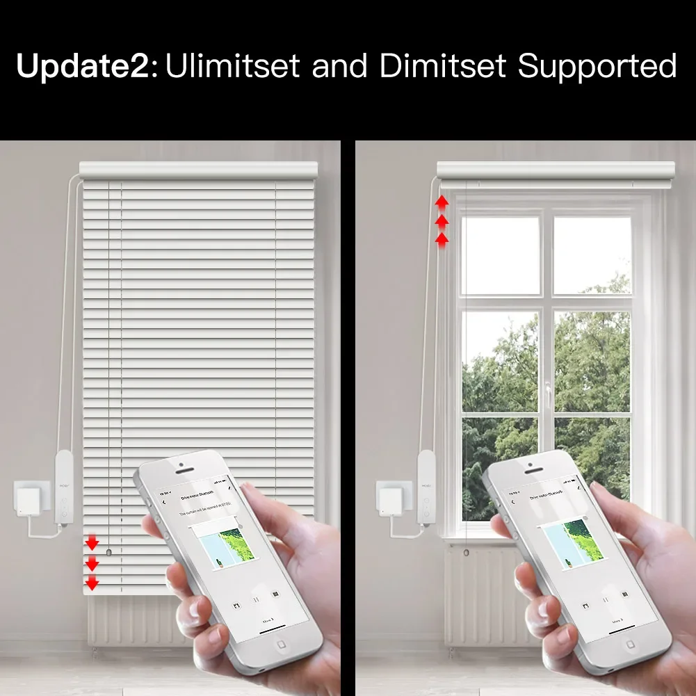 Smart ZigBee Motorized Roller Blinds for Home Automation