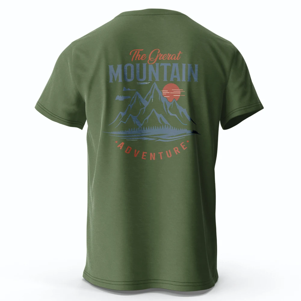 T-shirt Uomo Mountain Warehouse – Cotone Tonale – Maglietta Casual Estiva Leggera