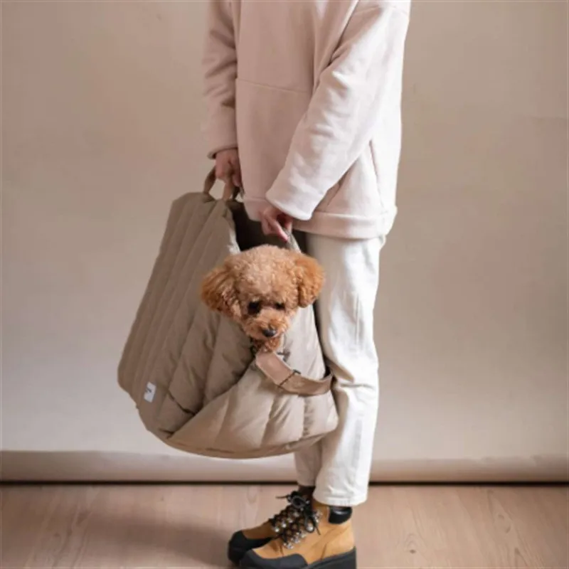 Dog Carrier Bag - Car Seat Cover For Dog 2 In 1