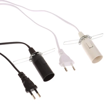 소금 램프 펜던트 LED 전구 걸이 램프 서스펜션 거치대, EU 플러그 1.8m 전원 코드 케이블, E14 소켓 램프 베이스, 스위치 와이어 포함