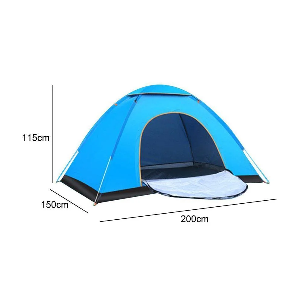 Tenda Da Spiaggia Aperta A Velocità Automatica Per 1-2 Persone Tenda Da Campeggio A Due Piani Zaino Tenda Da Sole Tenda Aperta Per L'Escursionismo