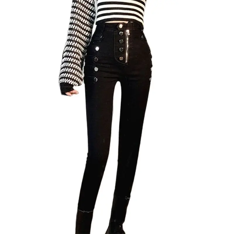 

Net Red 2022 Female Spring New High-Waisted Pants Women Fashion Slim All-Match Magic Leggings Women Wear Long Pants Tide A1181