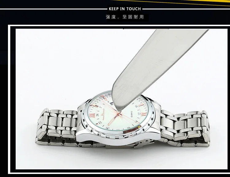 Top Luxury Brand Business Watch Men Quartz Wristwatches Free Dropping Black Silver Stainless Steel Relogio Masculino Waterproof