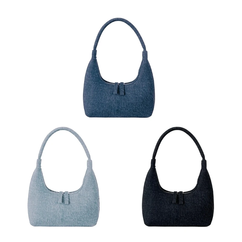 Women Half Moon Bag Korean Style Handbag Ladies Fashion Tote Bag All