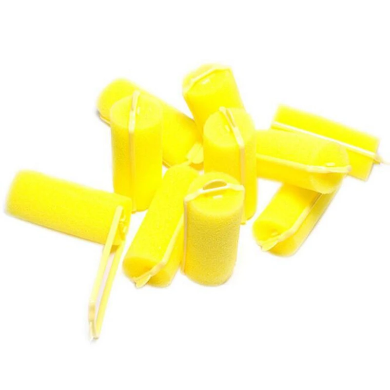Magic Sponge Foam Cushion Hair Styling Rollers Foam Soft Sponge Hair Roller Curler 24X 2.0Mm hair curler