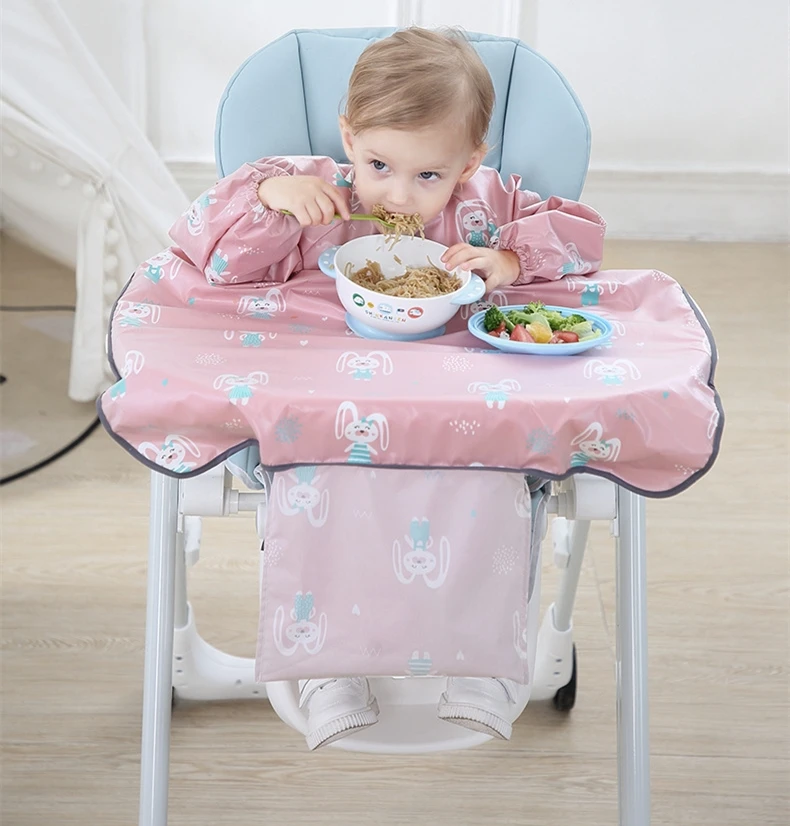 Tidy Tot Baby Eating Anti-Dir Overclothes BLW Self-Eating Baby Waterproof  Bib Catchy Pick up Food - AliExpress