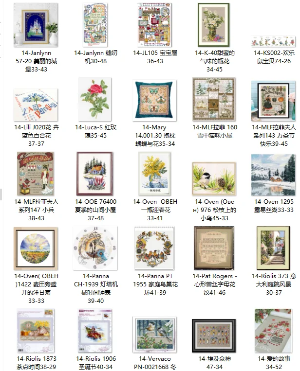 top 76400 Mountain hut in summer 18ct 14ct 22ct cotton fabric cloth cotton thread embroidery handmade home cross stitch kits