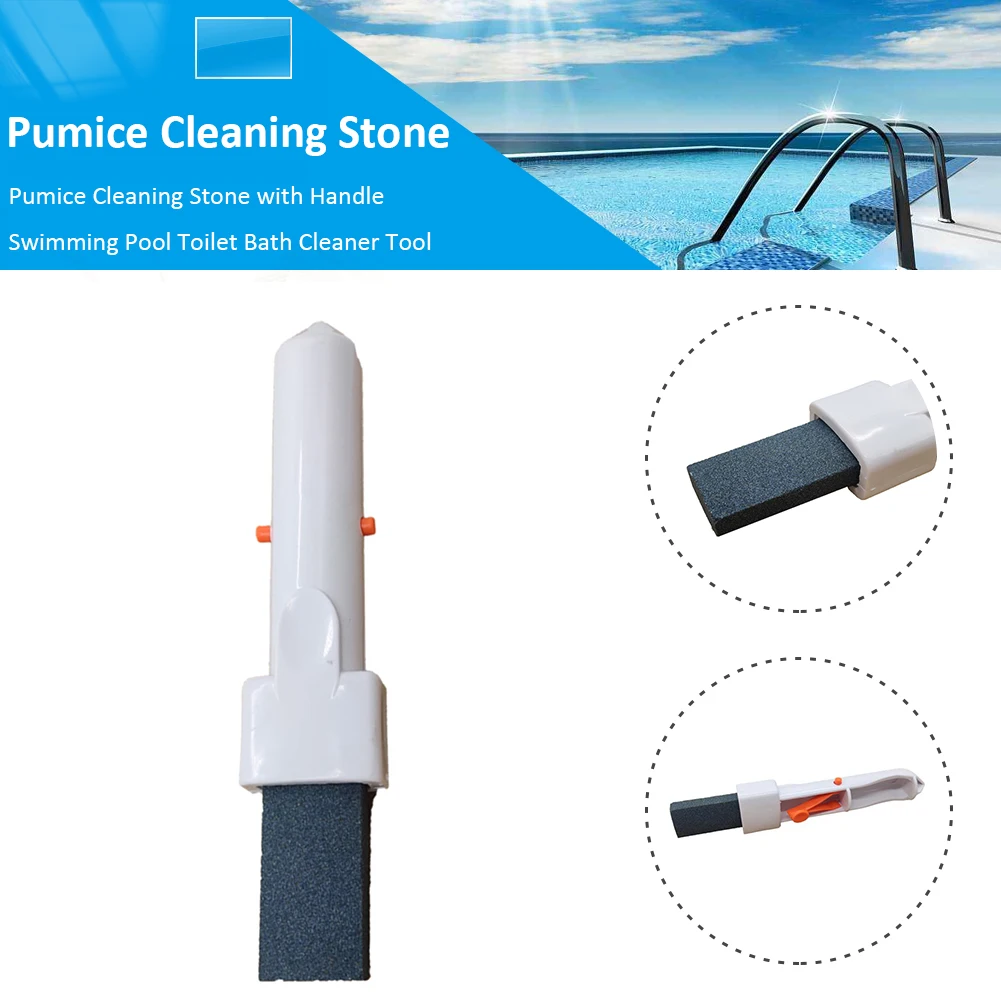 Pumice Stone Toilet Bowl Cleaner with Handle