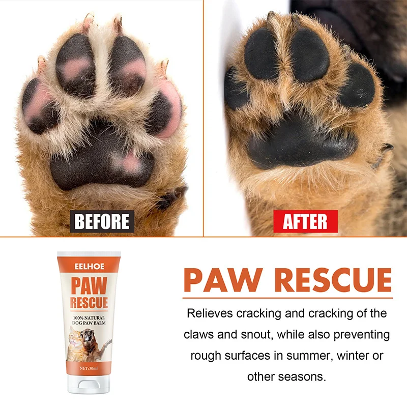 30ml Pet Foot Care Ointment Animal Cat And Dog Paw Special Foot Care Mat Relieves Cracking And Cracking Of The Claws Snout