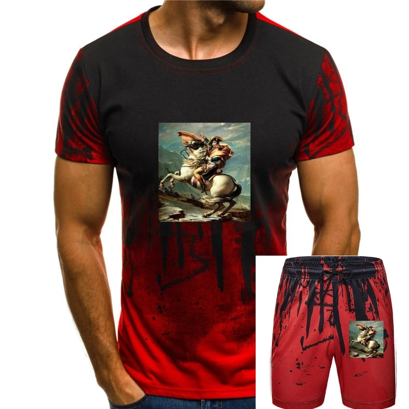 

Napoleon Bonaparte On War Horse - French Military General - Emperor T Shirt Youth Whites T Shirt