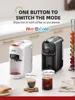 Small Fully Automatic 5-in-1 Coffee Machine Hot/cold DG Multi Capsule Cappuccino Nespresso Ground Coffee Buffet Restaurant Bar 3