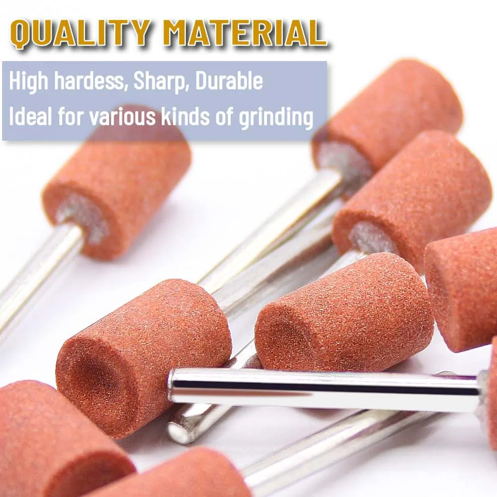 42 Meules Abrasives Pour Pierre Et Métal - Tige 3mm - Outil Rotatif