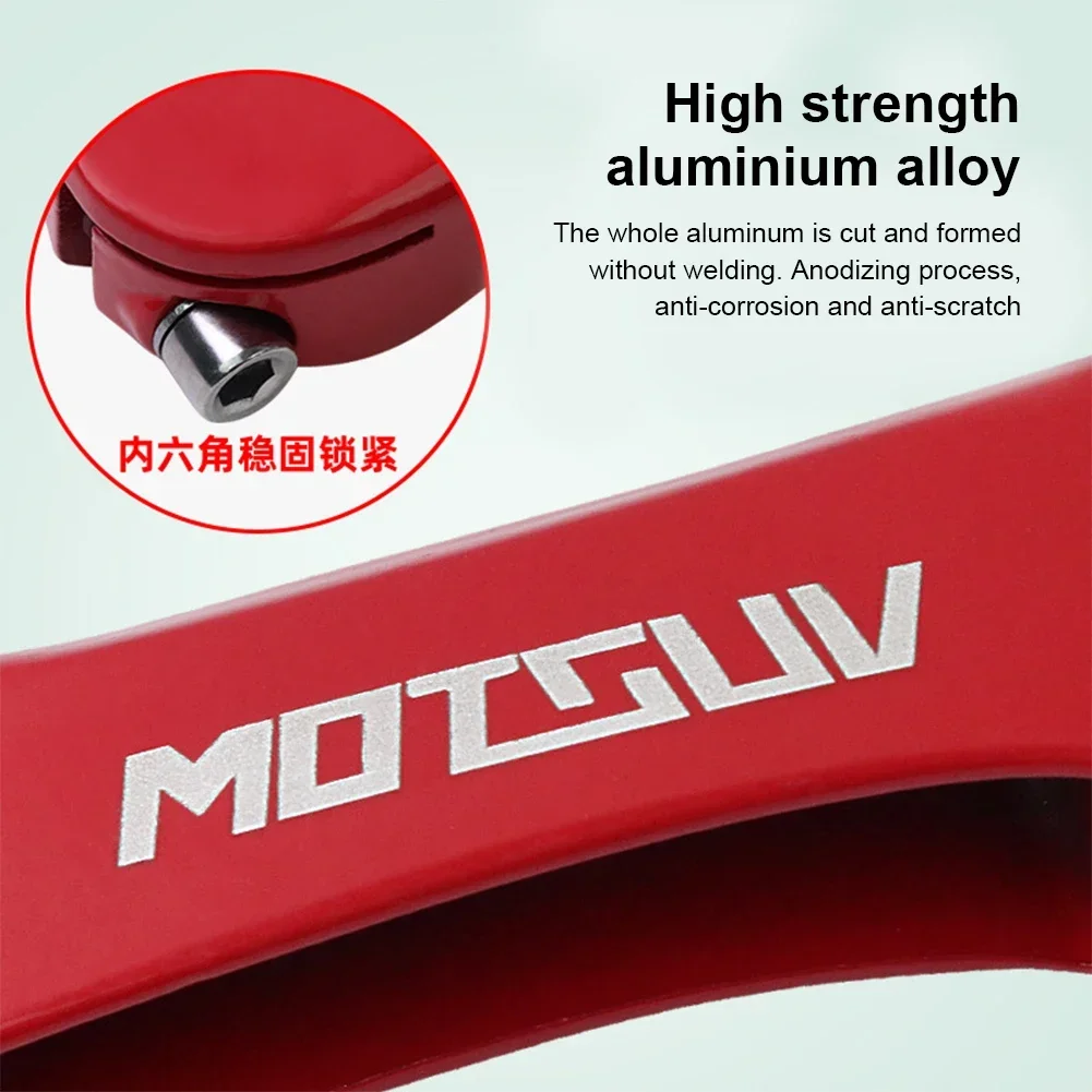 2Pcs Aluminum Alloy Bike Side Handlebars Angle Adjustable Bicycle Auxiliary Handlebar For 22.2MM Caliber Handlebar Accessories