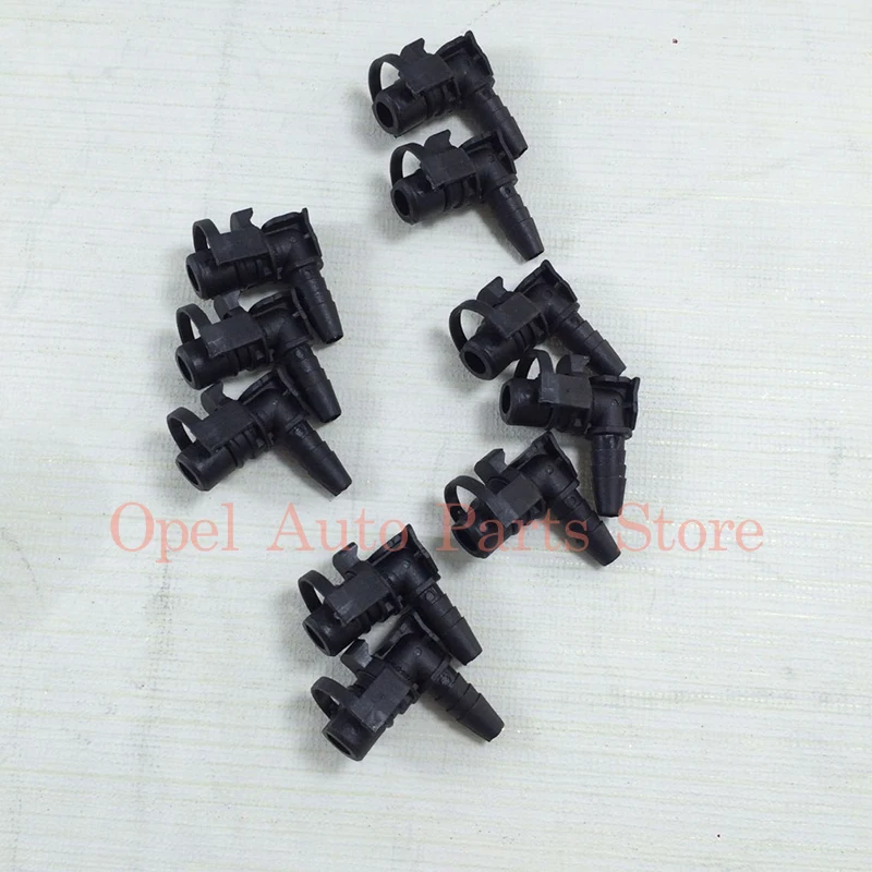 10PCS Throttle Valve Thermostat Body Heater Pipe Hose Connector 55354565 For Chevrolet Cruze Epica Sonic Opel Astra