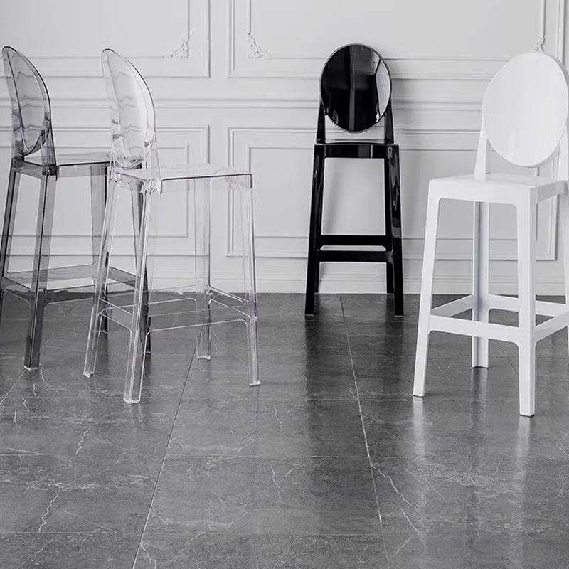 Черный Современный барный стул