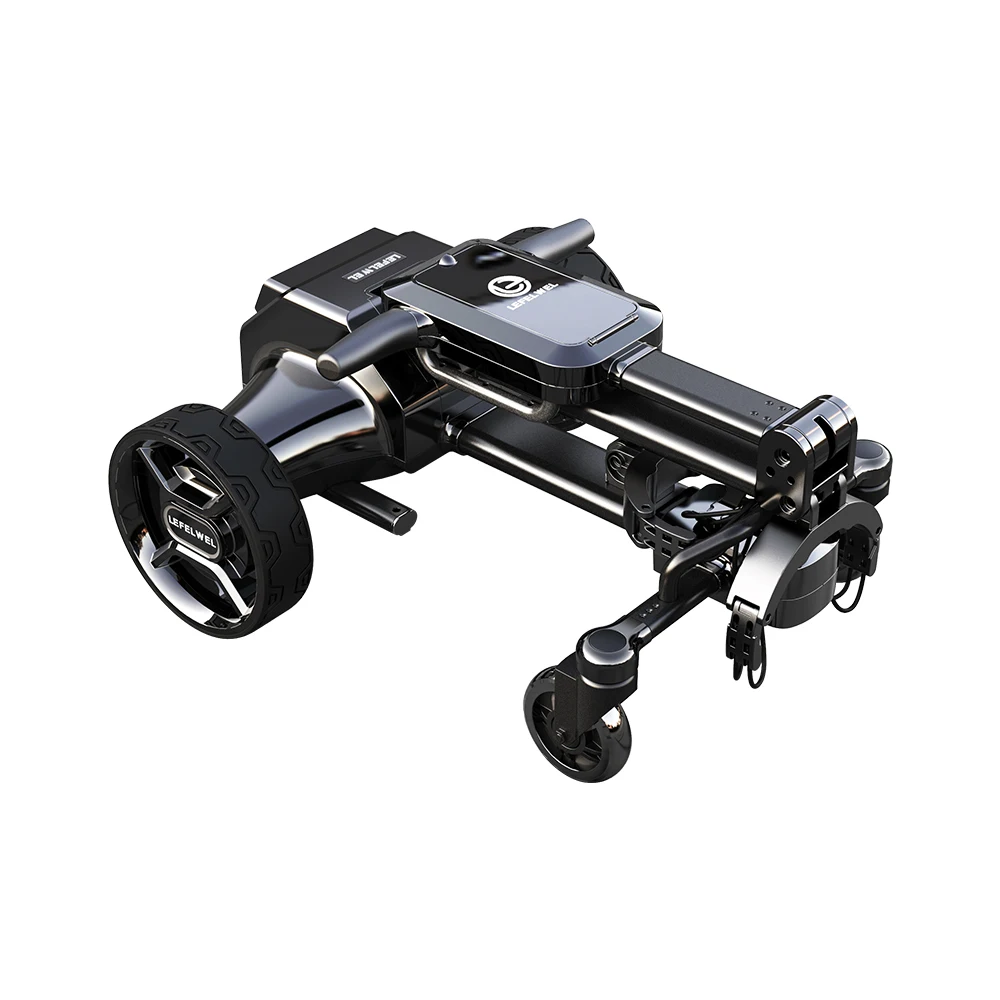 Cheapest Price Follow Me Follow up Golf Cart With Bag Support Customize Golf Trolley Caddy