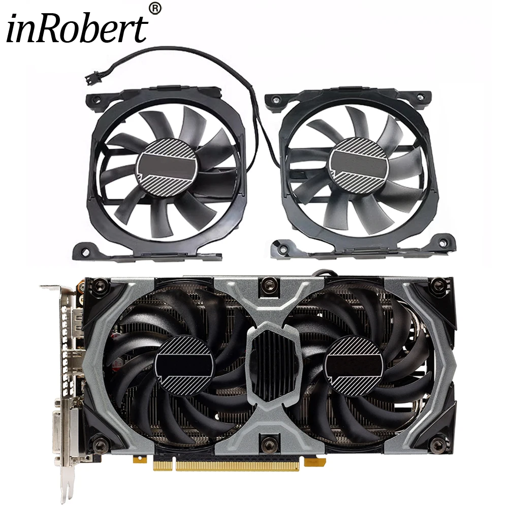 F O Inno3D Gtx 660 660Ti 750Ti 760 Ventola Per Scheda Video 2Pin / 4Pin Cf-12815S Gtx660 Gtx660Ti Gtx750Ti Gtx760 Gpu Fan