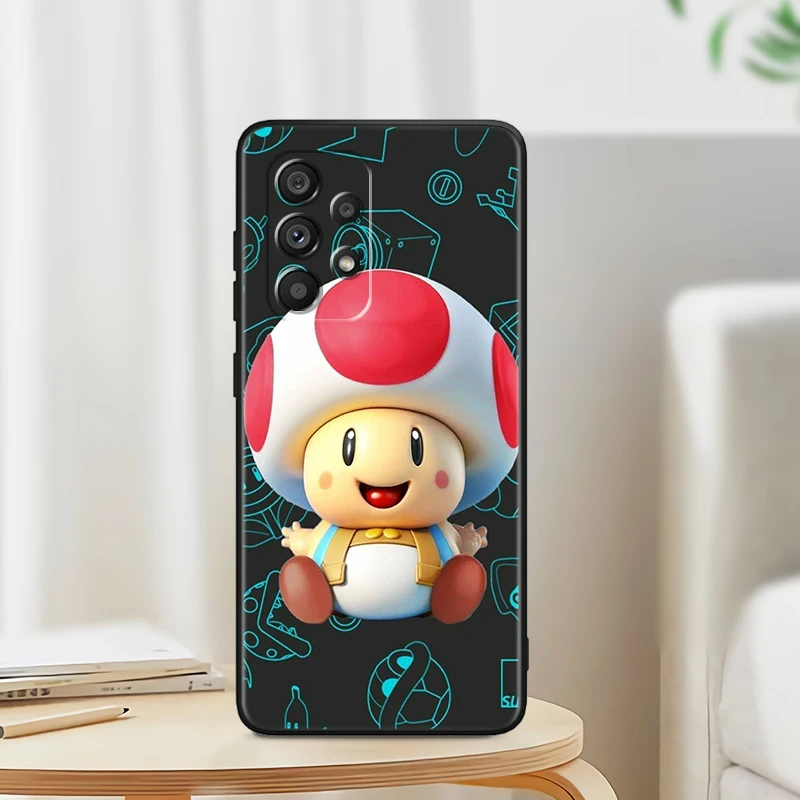 thumbnail image 1 of Mario Bros Game Art For Samsung A53 A52 A33 A32 A51 A71 A21S A13 A73 A50 A22 A23 A03 A72 A54 A12 5G Black Phone Case, 1 of 5