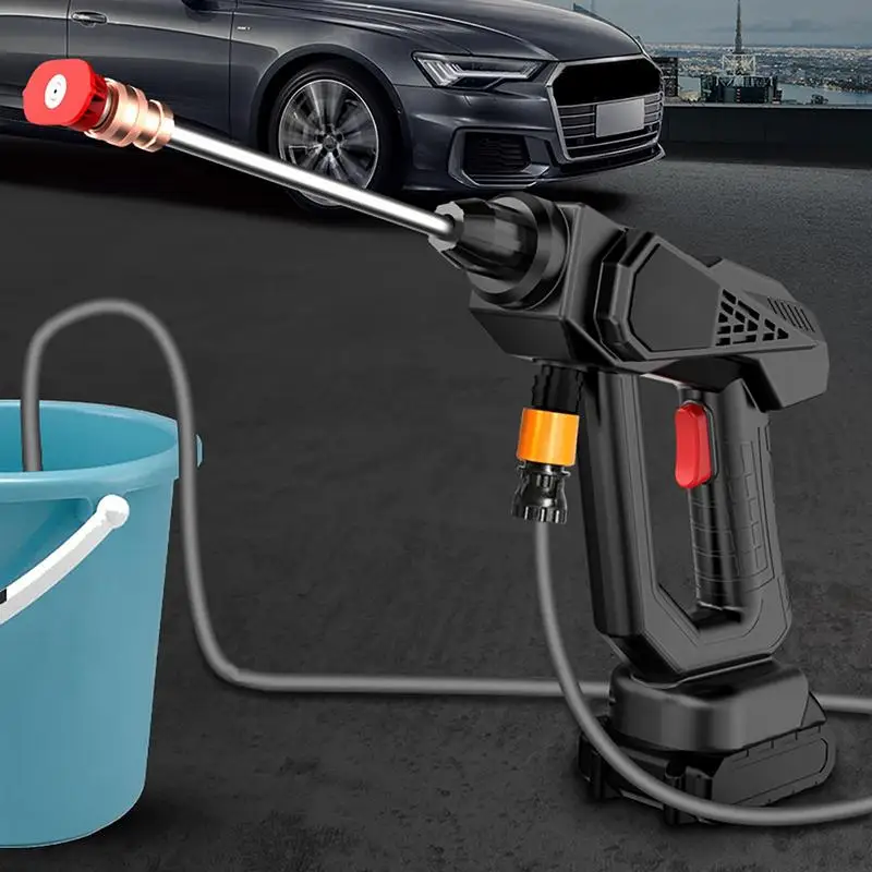 

Cordless High Pressure Cleaner Car Washer Spray Nozzle Cleaner For Auto Home Garden Cleaning Water Guns Car Washing Machine