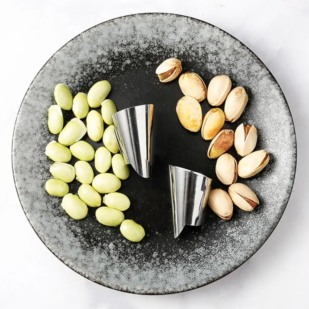 Finger Protector Set 10pcs Adjustable Stainless Steel Finger Protector for Safe Vegetable Cutting Nut Peeling Kitchen for Hand finger protector finger guard