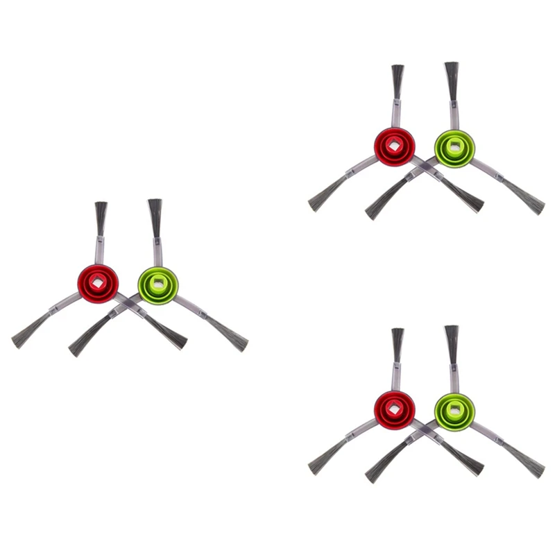 

6X подходит для Ecovacs Deebot Ozmo T8 T8 Aivi T9 Aivi N8 Pro, аксессуары для боковой щетки