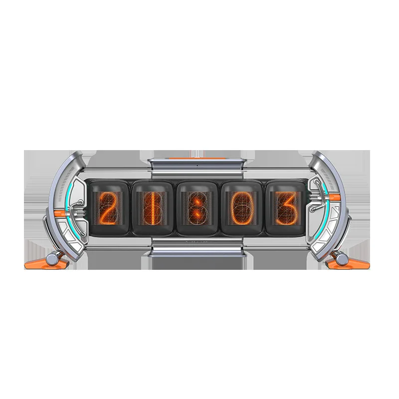GREX Audio Time Gate Any Screen DIY Glow Tube Pixel Cyber Table Decoration Creative Clock Gift