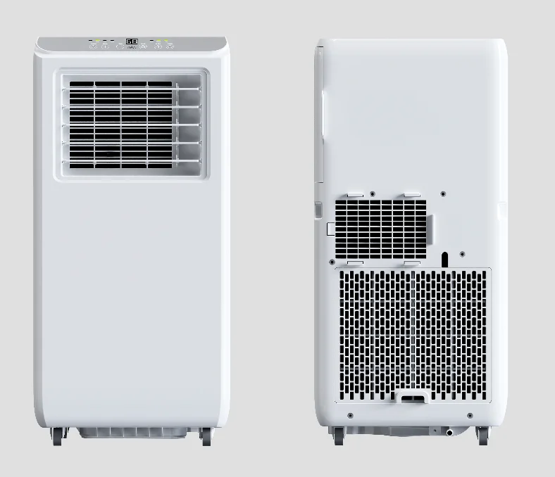 2023 Nuovo Design 7000 Btu 12000 Btu Mini Condizionatore Portatile Con Telecomando Raffreddato Ad Alta Velocità Per La Casa
