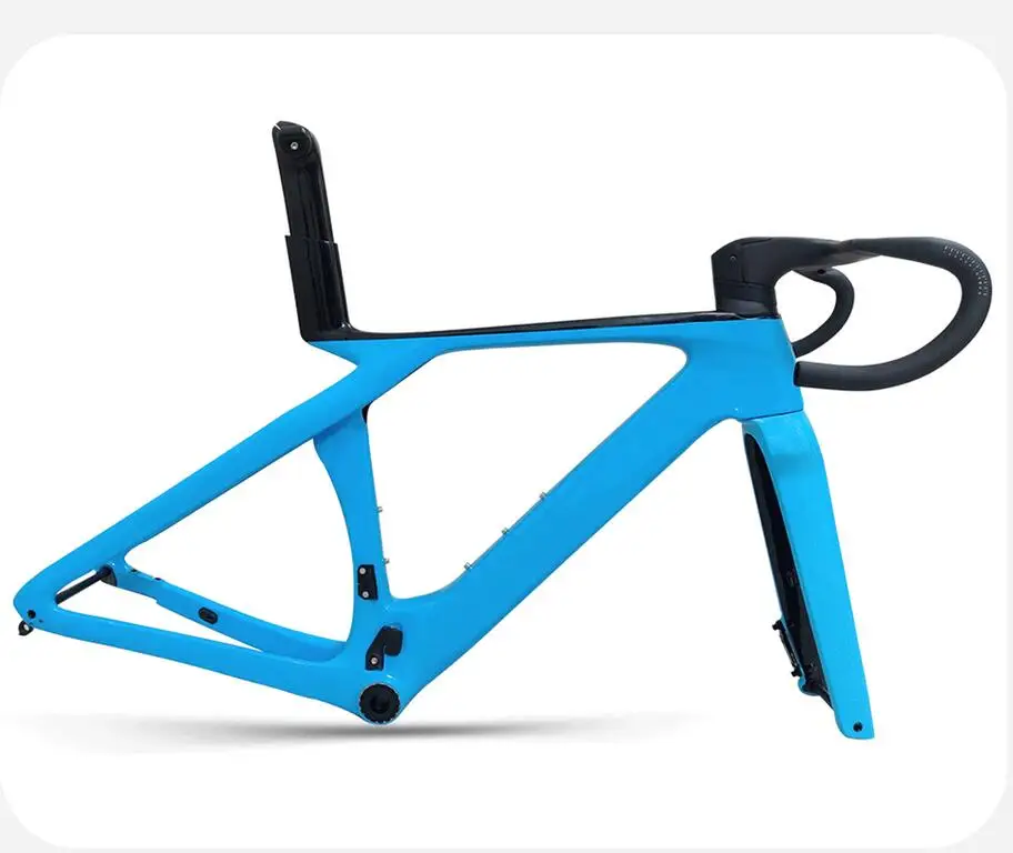 Gen7 Full Internal Carbon Road Bike Frame with Handlebar Disc Brake Size 50cm 52cm 54cm 56cm 58cm bicycle parts bicycle frame
