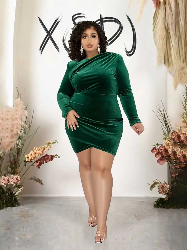 chinese dress ladies Plus Size Cristy 2pc Dress Set