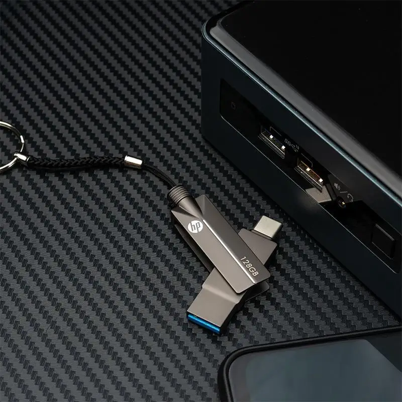 HP USB Flash Drive 3.1 Type A Type C 32GB 64GB 128GB Pen Drive PC Andriod Smartphone Memory Stick Storage U Disk usb flash drive flash drive type c pendrive