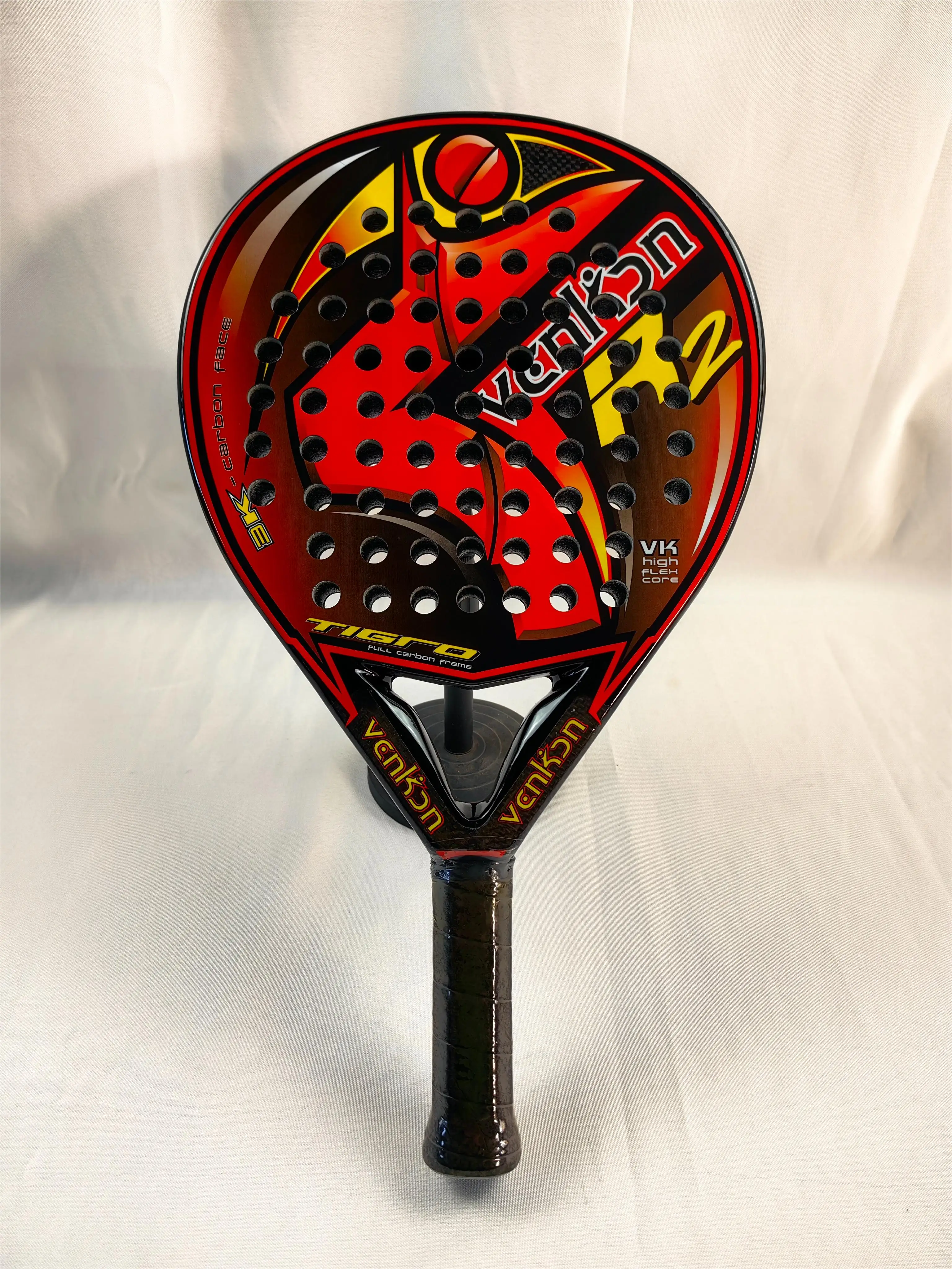 2022 New Racket Pala Padel Carbon Fiber Tennis Racket Outdoor Sports