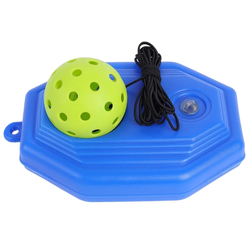 

Hollow Out Holes Single Player Pickleballs Balls Sparring Device Training Tools 57QC