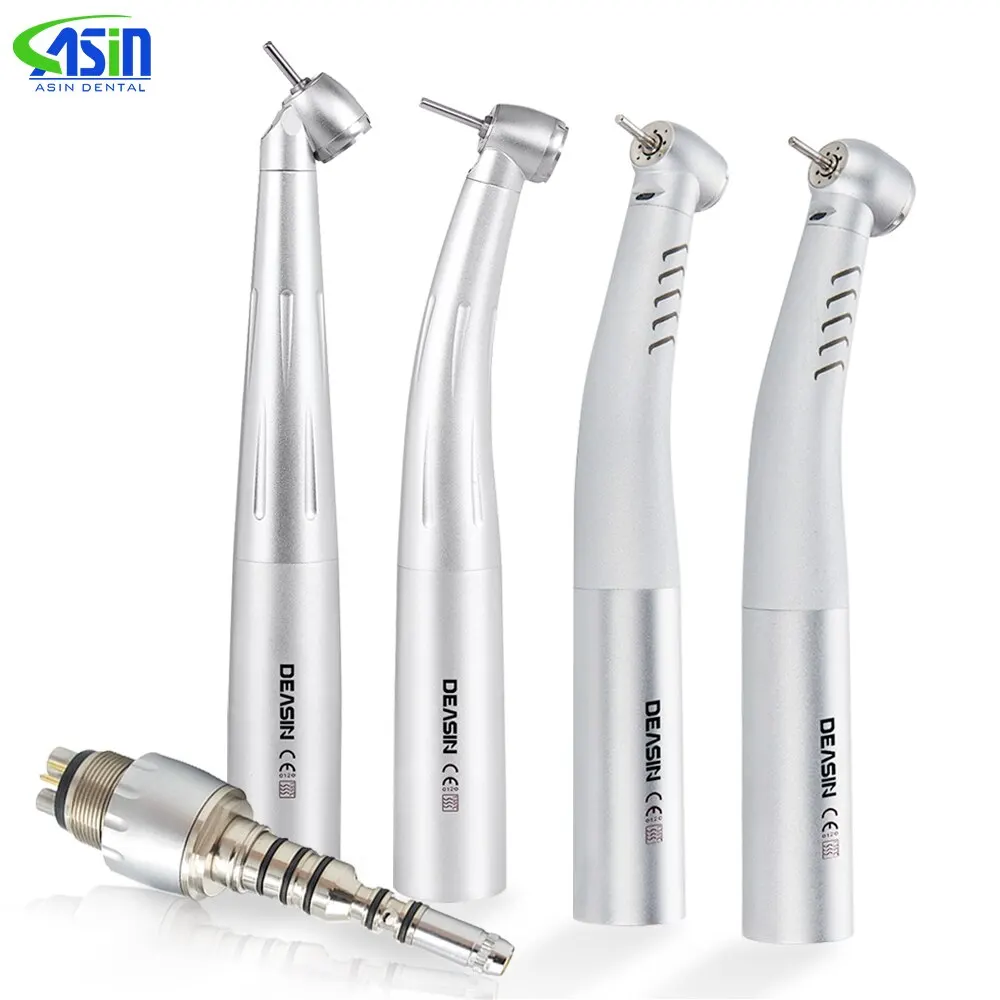 Deasin K9 Kit Turbina Dentale Turbina Chirurgica Manipolo Ad Alta Velocità Con Accoppiatore Led A Connessione Rapida