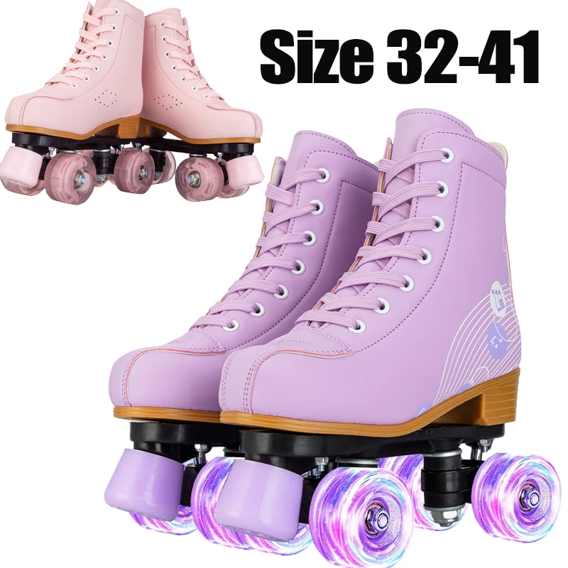 Roller Skates Size Adults MEIGLQEA Roller Skates For Girls And