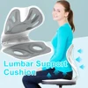 Folding Seat Cushion Sitting Posture Correction Chair Bed Cushion Back Lumbar Support for Kids Adults Office Back Pain Relief 1