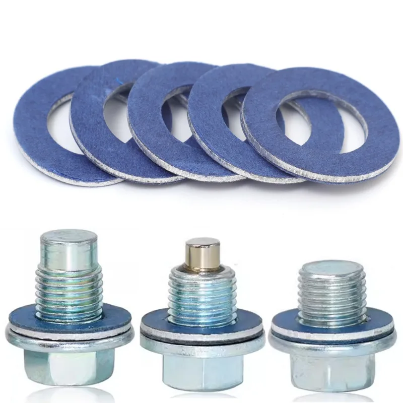 Car Engine Thread Oil Drain Sump Plug Gaskets Washer 12mm Hole Nut Seal Ring for Toyota Lexus Oil Drain Bolt OE# 90430-12031 oil drain plug gasket,oil drain plug seal washer,o ring gasket,sealing washers