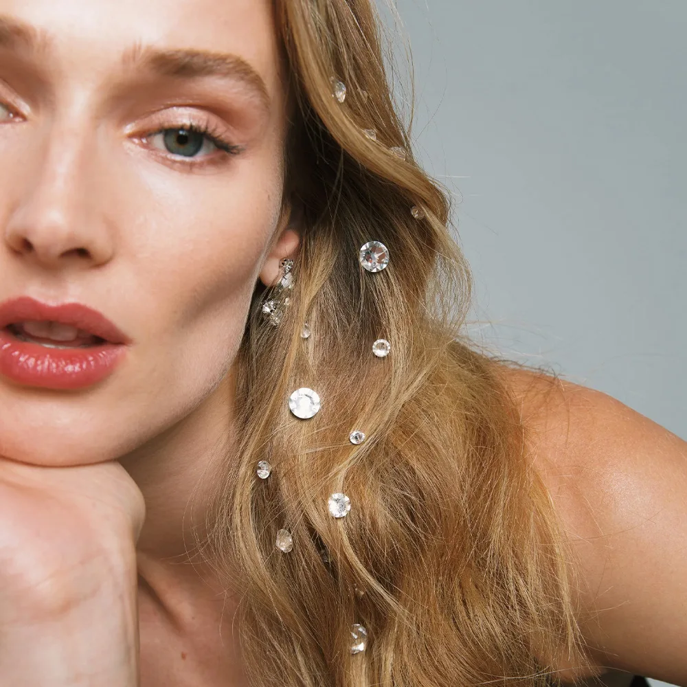 Bridal Wedding Hair Accessories Zircon U-shaped Pin Metal Barrette Clip Hairpins Headpiece Party Jewelry Hairstyle Design Tools