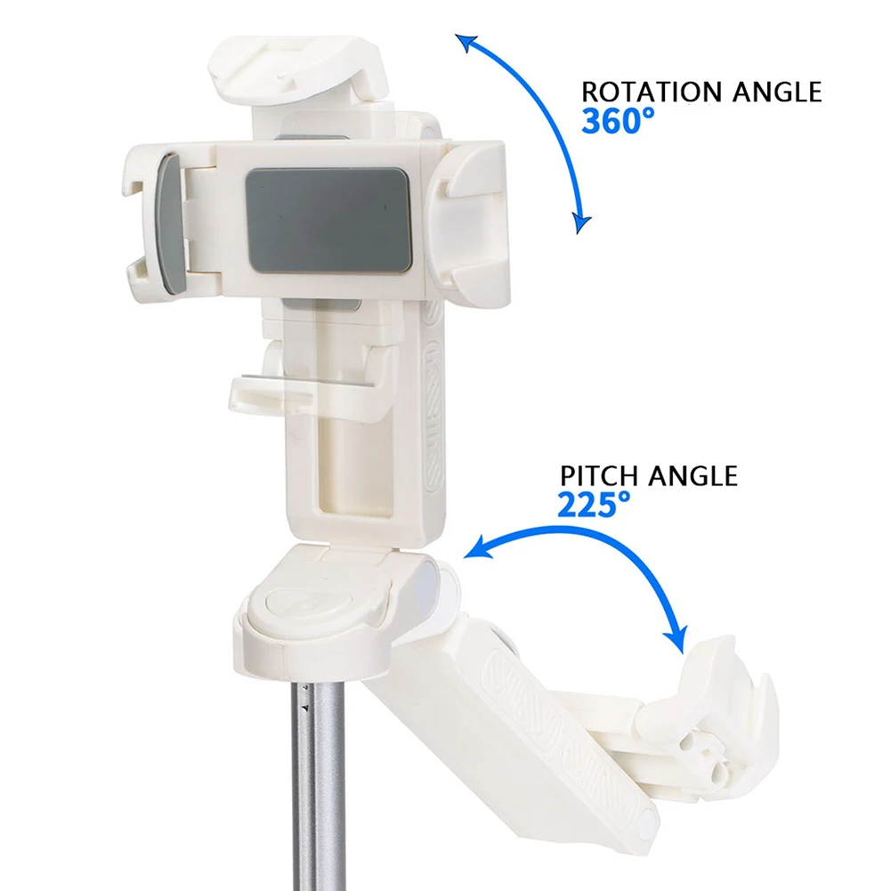 Portable Selfie Stick Tripod Foldable Mini Selfie Stick/Phone Tripod Stand with Detachable Wireless Remote Controller