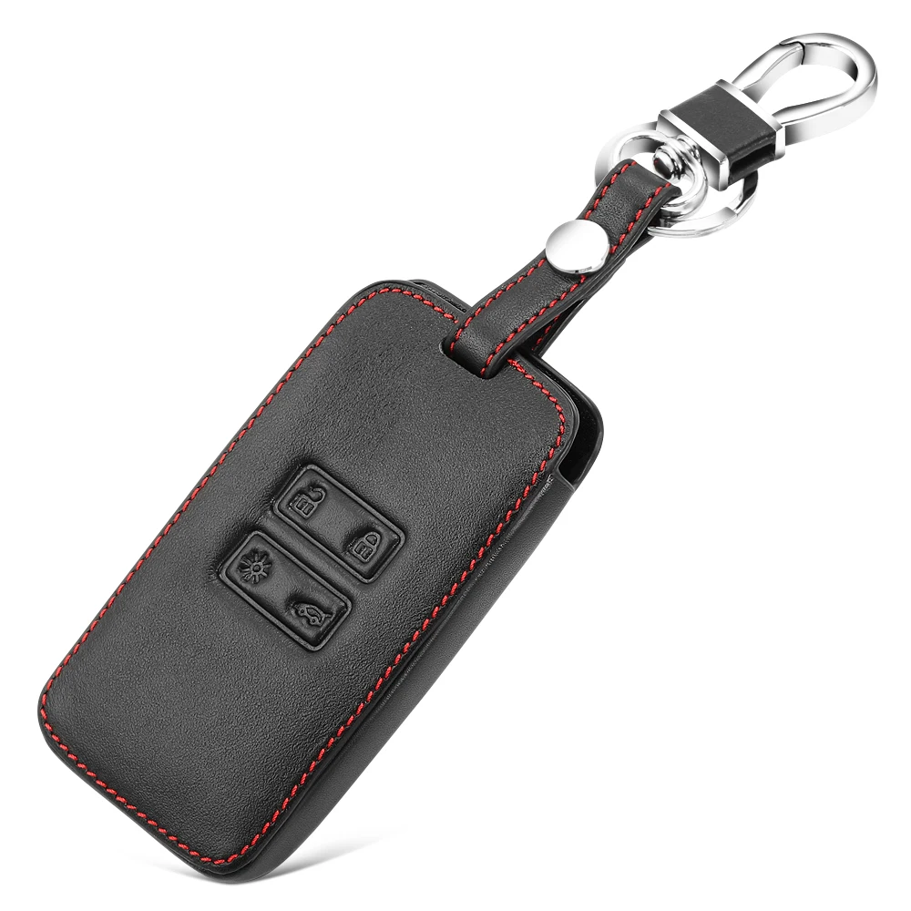 Leather Car Key Cover For Renault Captur Koleos Kadjar Arkana Megane Dacia  Duster Sandero Stepway Smart Remote Control Fobs Case - AliExpress