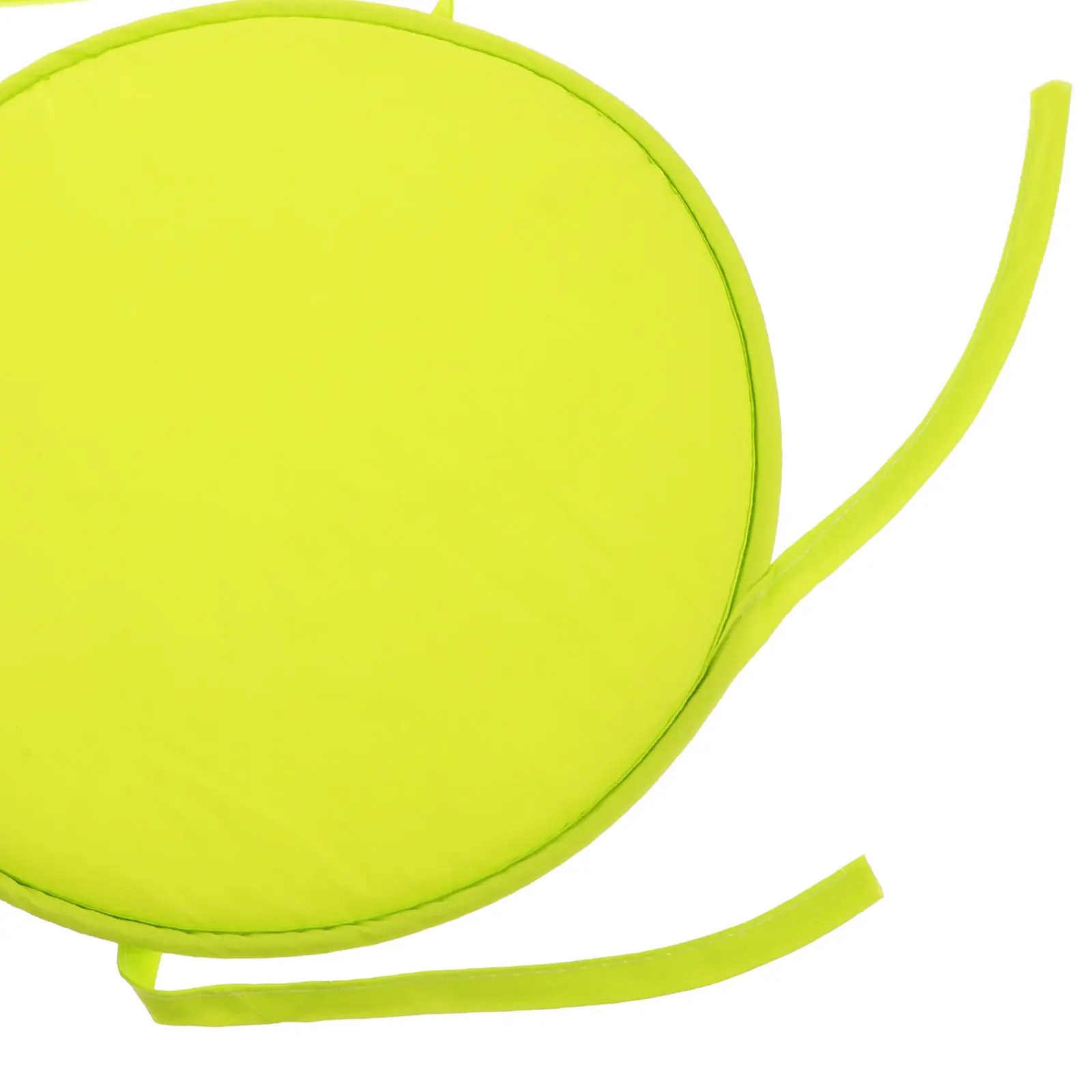 Round Stool Cushion Outdoor Furniture Seat Circular Yellow Cushions for Home Student Car 2