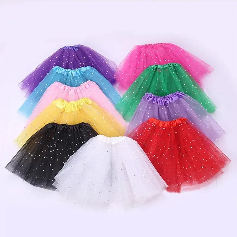 Star Women's Baby Girl Pink Tutu Princess Ball Gown Skirt