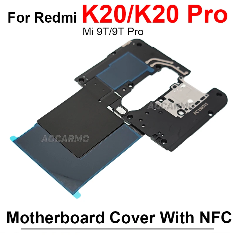 레드미 K50 K60 프로 K50울트라 K20 프로 메인보드 커버 (신호 안테나 NFC 모듈 포함) 미 9T 프로 수리 부품