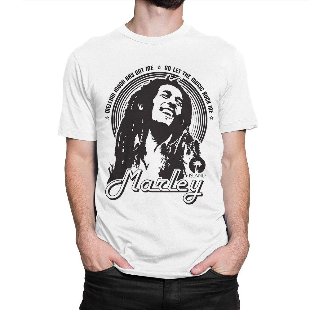 

Bob Marley T Shirt 100% Cotton Tee High Quality Women'S And Men'S Sizes