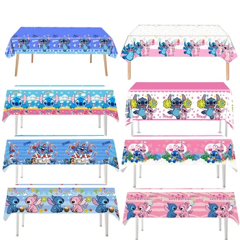 Lilo point nappe de fête point décorations de fête point joyeux anniversaire événements fête couverture de Table enfants garçons filles faveurs 1