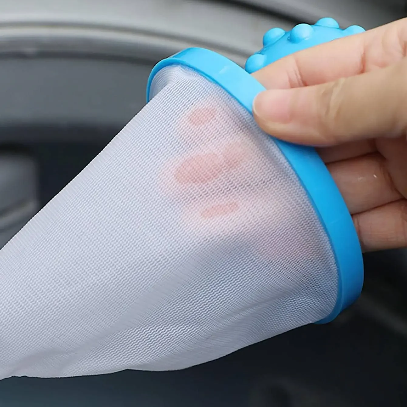 Washing Machine Filter Mesh Bag Reusable Pet Hair Catcher