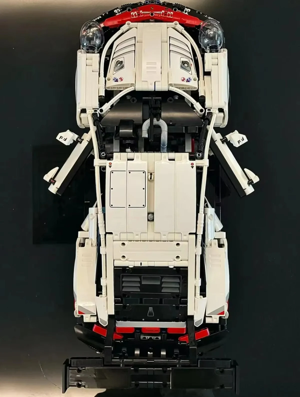 911 RSR Car Compatible 88009 Bricks 1630 PCS DIY Toys Christmas Gifts Birthday Gifts dominoes Blocks Construction Toys 6
