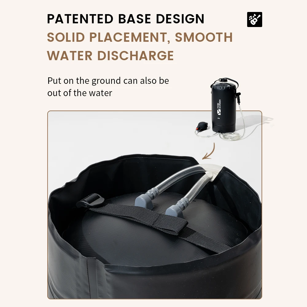 20L Solar Camp Shower Camping Shower Glamping Camping Boutique