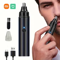 Xiaomi Electric Nose Hair Trimmer Portable Nose Ears Hair Eyebrow Trimmer For Men Women Rechargeable Painless Hairs Clipper New 1